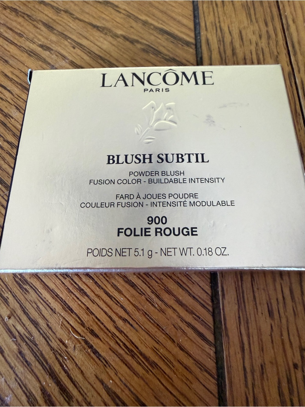 Lancôme Blush Subtil Powder Blush 900 Folie Rouge - Red Pink